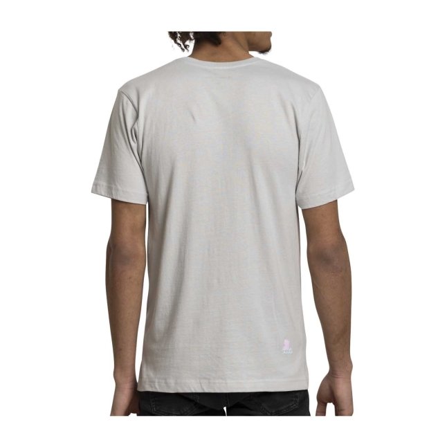 Espeon & Umbreon Summer Fun Gray Relaxed Fit Crew Neck T-Shirt - Adult