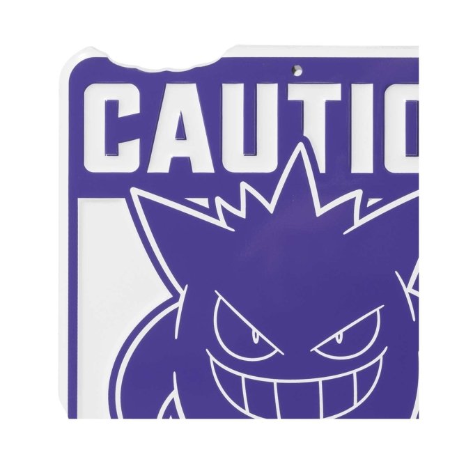 Gengar Pokémon Sweet Temptations Metal Sign