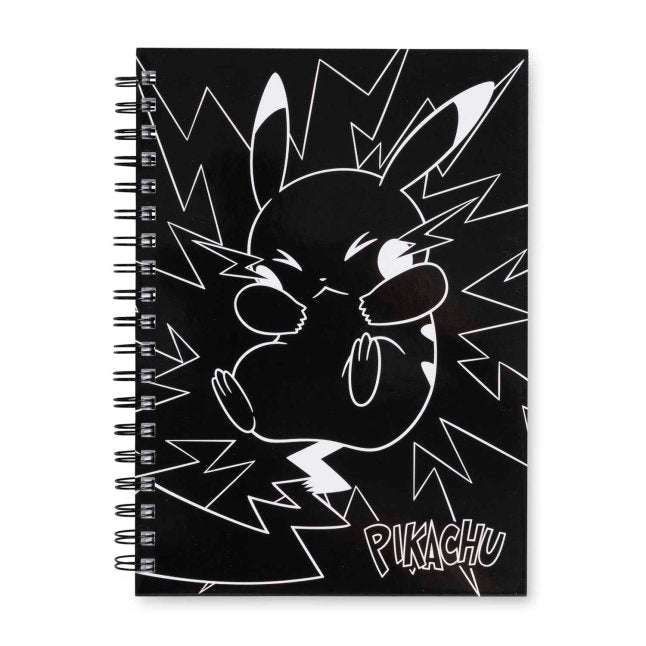 Pikachu Comic-Style Spiral Notebook (200 Pages)