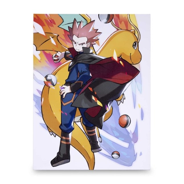 Pokémon Trainers: Lance Canvas Wall Art