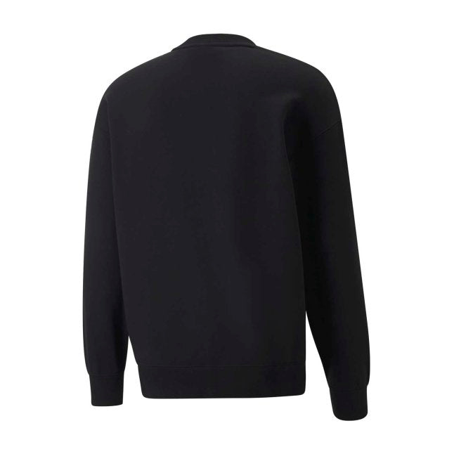 PUMA × Pokémon: Charizard Puma Black Fleece Relaxed Fit Crew Neck Sweatshirt - Adult