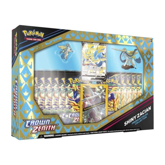 Pokémon TCG: Crown Zenith Premium Figure Collection (Shiny Zacian)