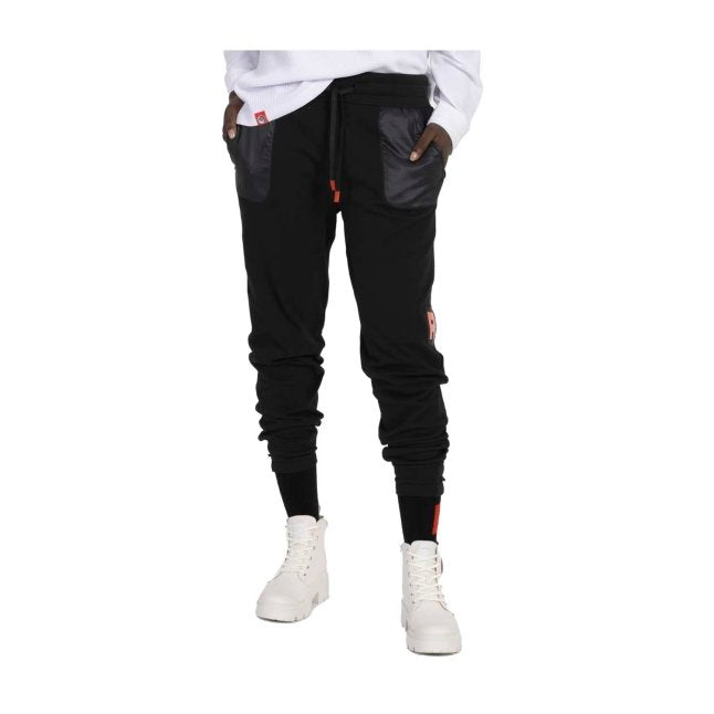 Team Rocket HQ Collection Black Fitted Fleece Jogger Pants - Women