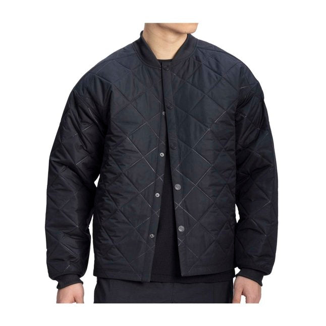 Team Rocket HQ Collection Black Quilted Jacket - Adult