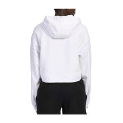 Team Rocket HQ Collection White Fleece Crop Hoodie - Adult