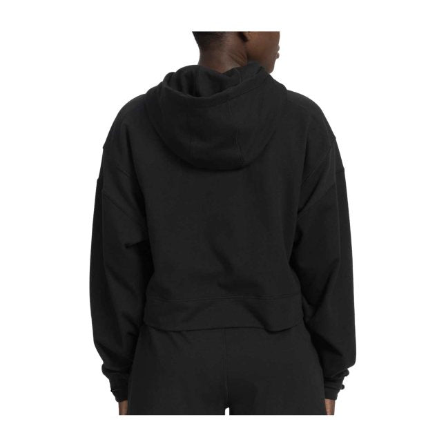 Team Rocket HQ Collection Black Fleece Crop Hoodie - Adult