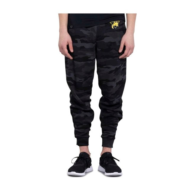 Pikachu Pokémon Active Black Camo Jogger Pants - Adult