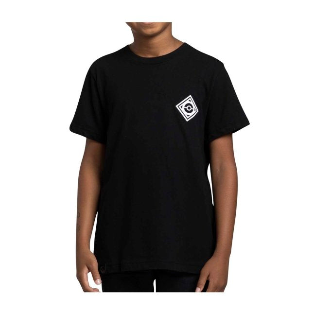 Sprigatito, Fuecoco & Quaxly Black Relaxed Fit Crew Neck T-Shirt - Youth