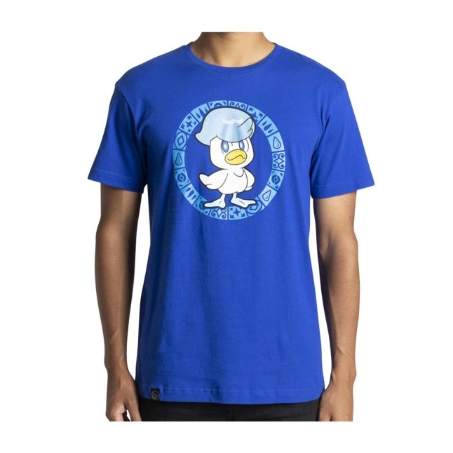 Quaxly Royal Relaxed Fit Crew Neck T-Shirt - Adult
