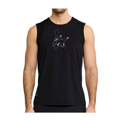 Pokémon Center × Craft: Pikachu Black Sleeveless T-Shirt - Men