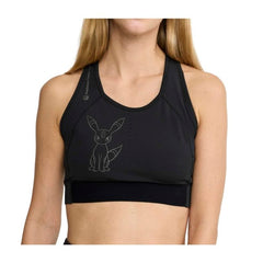 Pokémon Center × Craft: Umbreon Black Blocked Sport Top - Women