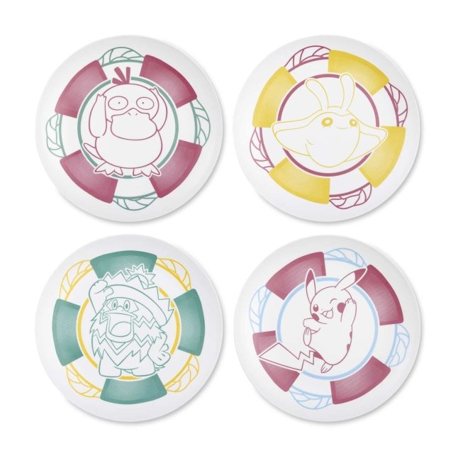 Pokémon Summer Days Dinner Plates (4-Pack)