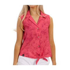 Pokémon Tropical Pikachu & Friends Boat Day Sleeveless Tropical Shirt - Women