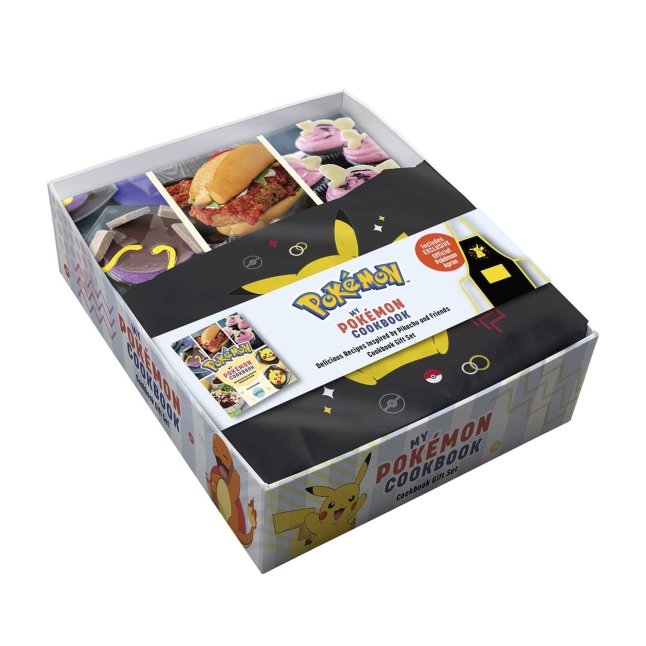 My Pokémon Cookbook: Delicious Recipes Inspired by Pikachu & Friends Cookbook Gift Set