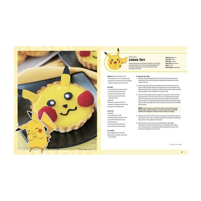 My Pokémon Cookbook: Delicious Recipes Inspired by Pikachu & Friends