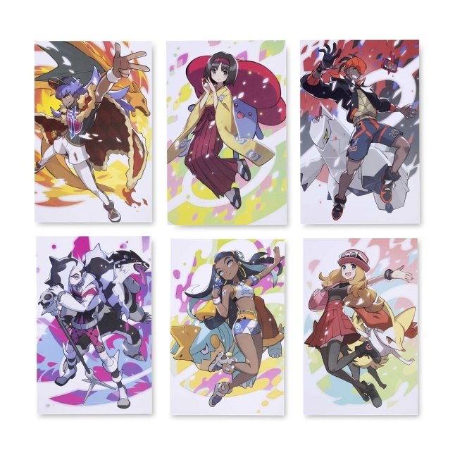 Pokémon Trainers Posters (Set C) (6-Pack)