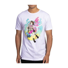 Gloria Pokémon Trainers White Relaxed Fit Crew Neck T-Shirt - Adult