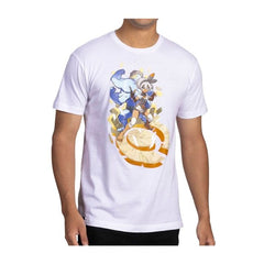 Bea Pokémon Trainers White Relaxed Fit Crew Neck T-Shirt - Adult