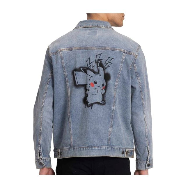 Pikachu Marvelous Misfits Light Denim Jacket