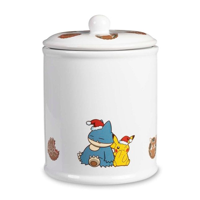Pikachu & Munchlax Pokémon Holiday Cookie Jar