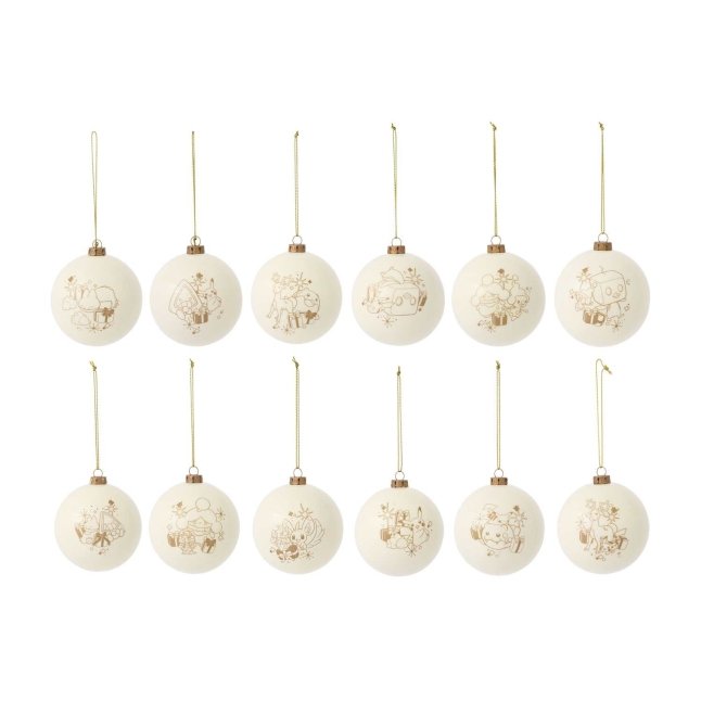 Pokémon Winter Wonders Bulb Ornaments (12-Pack)