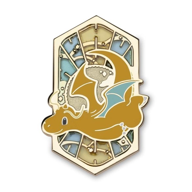 Dragonite Pokémon Monthly Pins: Dragon Types Pin (3 of 12)
