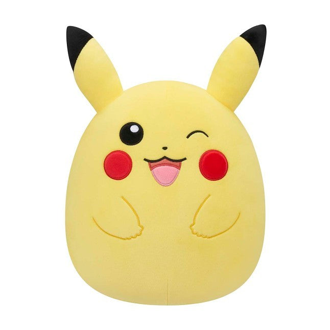 Winking Pikachu Squishmallows Plush - 12 In.