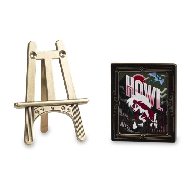Lycanroc Cinema Scares Pin