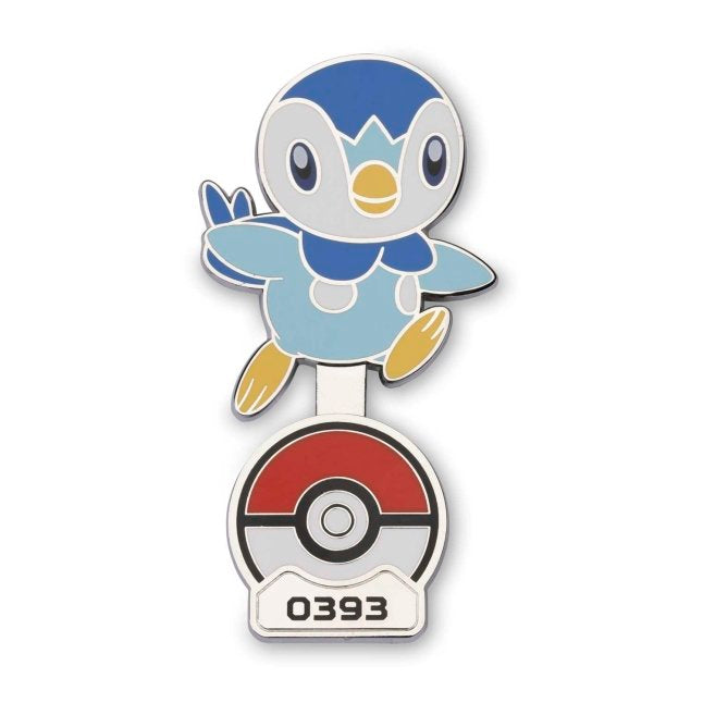 Pokémon Gallery Pins: Piplup Standing Pin