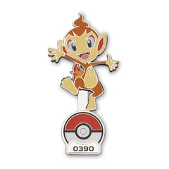 Pokémon Gallery Pins: Chimchar Standing Pin