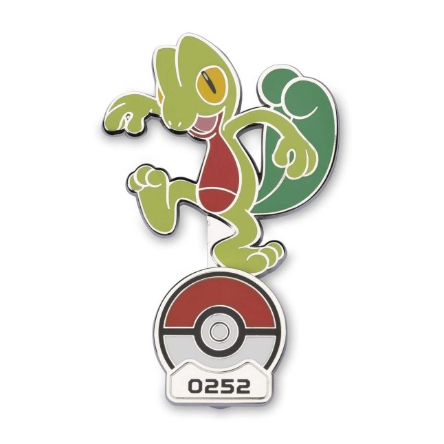 Pokémon Gallery Pins: Treecko Standing Pin