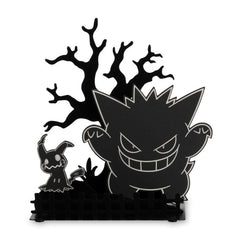 Gengar & Mimikyu Metal Sculpture