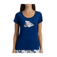 Cozy Campfire Friends Scoop Neck T-Shirt - Women