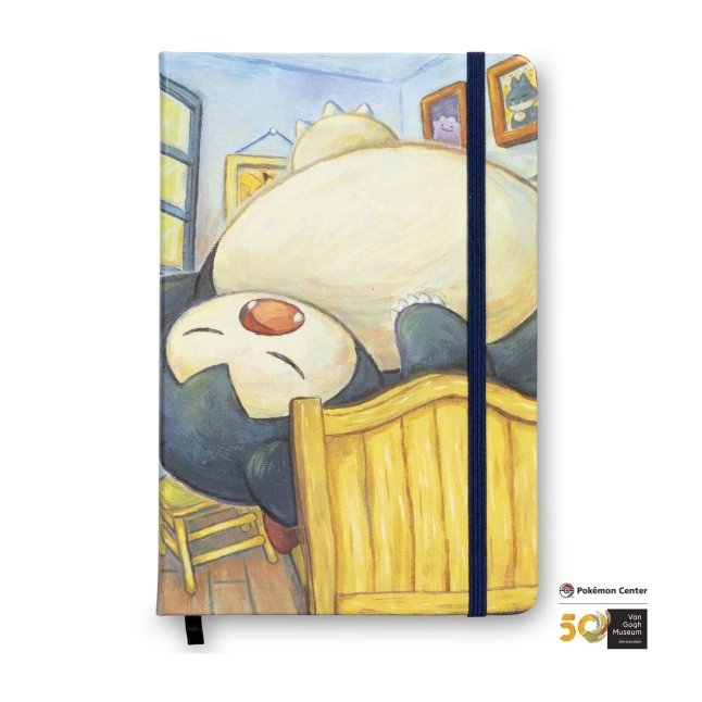 Pokémon Center × Van Gogh Museum: Munchlax & Snorlax Inspired by The Bedroom Journal