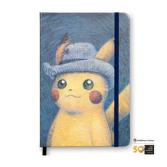 Pokémon Center × Van Gogh Museum: Pikachu Inspired by Self-Portrait with Grey Felt Hat Journal