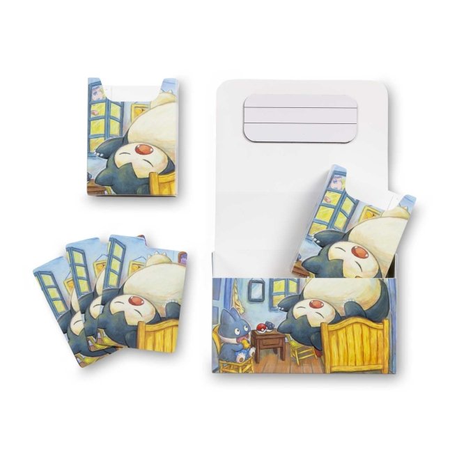 Pokémon Center × Van Gogh Museum: Munchlax & Snorlax Inspired by The Bedroom Double Deck Box