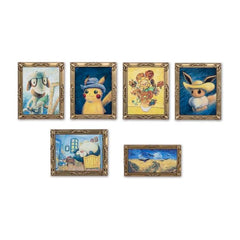 Pokémon Center × Van Gogh Museum: Pokémon Inspired by Paintings from the Van Gogh Museum Amsterdam Pin Box Set (6-Pack)