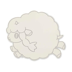 Wooloo Pokémon Home Accents White Metal Wall Decor