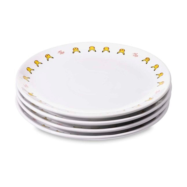 Pikachu Everyday Fun Kitchen Dinner Plates (4-Pack)