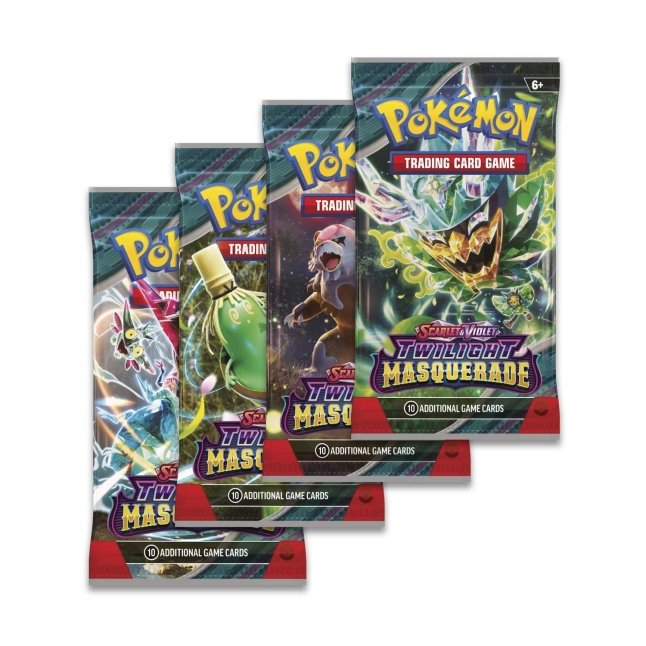 Pokémon TCG: Scarlet & Violet-Twilight Masquerade Booster Pack (10 Cards)