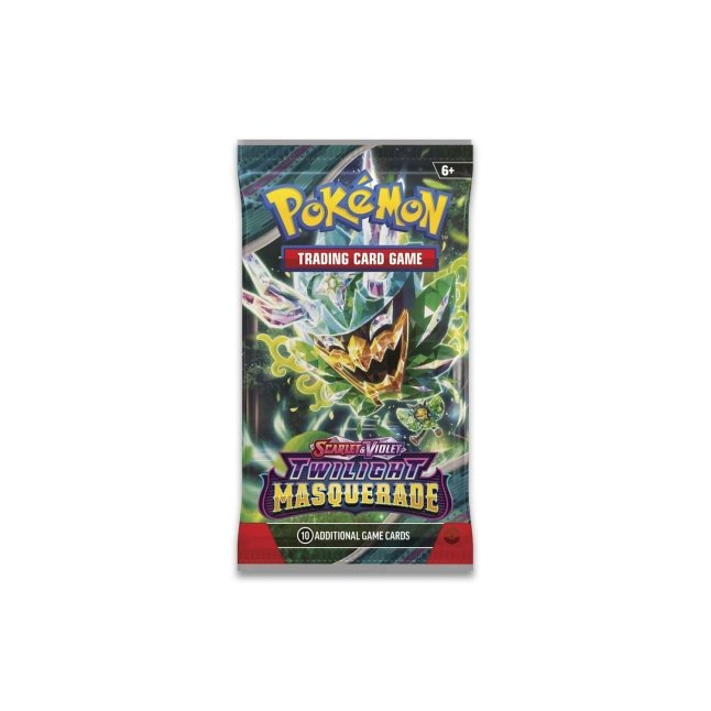 Pokémon TCG: Scarlet & Violet-Twilight Masquerade Booster Pack (10 Cards)