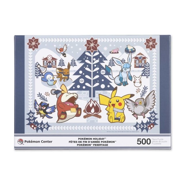 Pikachu, Fuecoco & Friends Pokémon Holiday Puzzle (500 Pieces)
