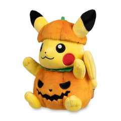 Pokémon Tricks & Treats: Pikachu Wearing Pumpkin Costume Plush - 8 ¼ in.