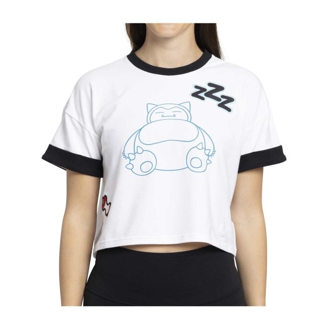 Snorlax Pokémon Lounge White T-Shirt - Women