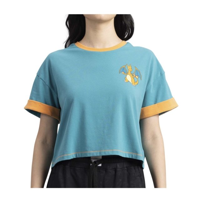 Charizard Pokémon Lounge Teal T-Shirt - Women