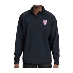 Gengar Pokémon Clubhouse Black Quarter-Zip Pullover Sweatshirt - Men