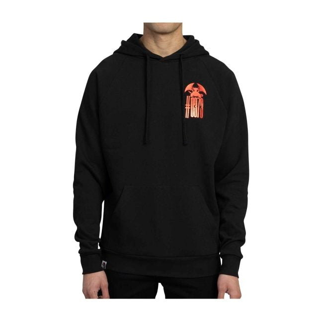 Salamence Powerhouse Pokémon Sleek Black Pullover Hoodie - Adult