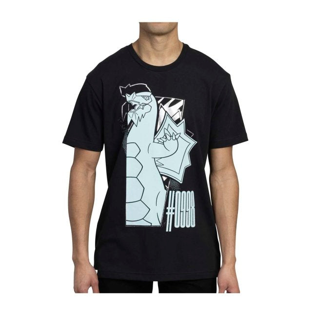 Baxcalibur Powerhouse Pokémon Sleek Black T-Shirt - Adult