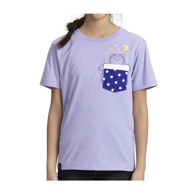 Pikachu & Snorlax Peek-a-Pokémon Pocket T-Shirt - Youth