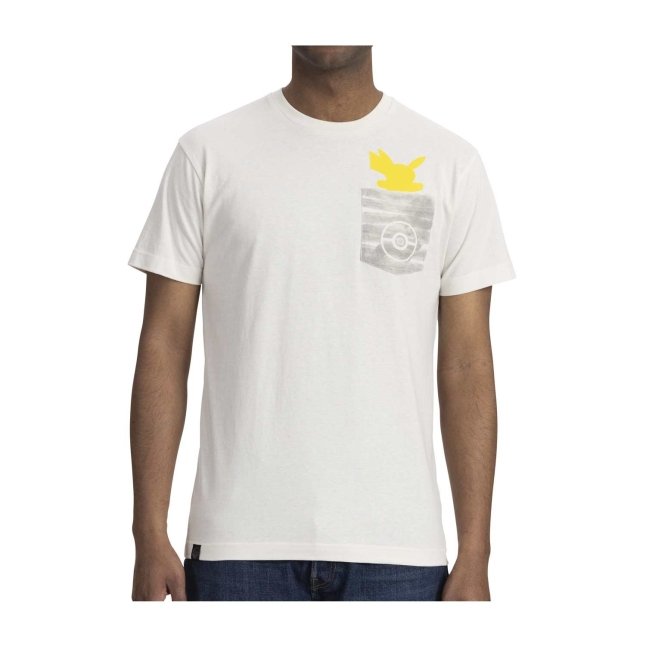 Pikachu Peek-a-Pokémon Pocket T-Shirt - Adult